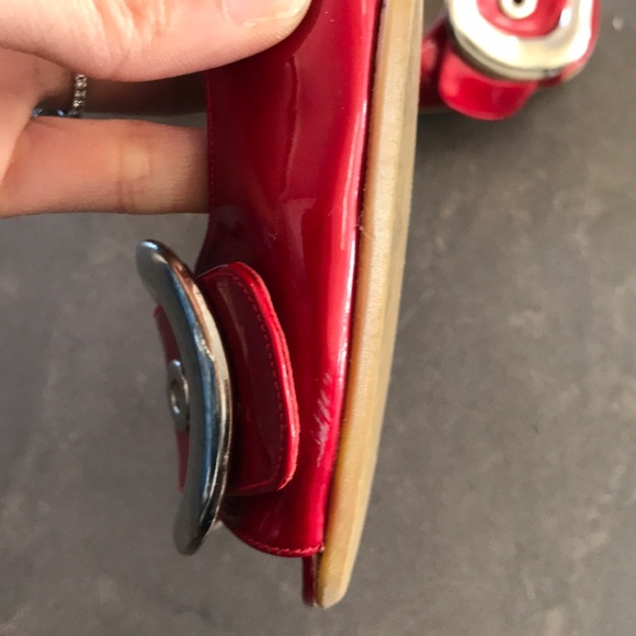 Stuart Weitzman Red Patent Flats - Picture 8 of 8